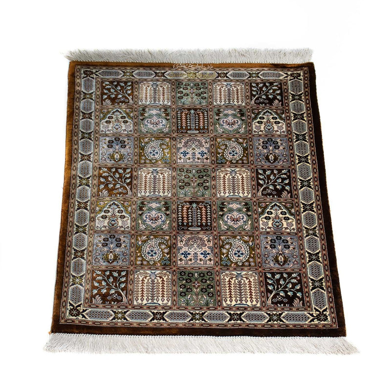 Qom Teppe 92x57cm - Persisk teppe