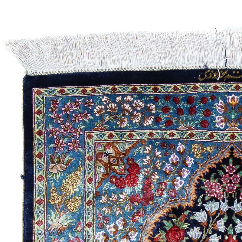 Qom Teppe 96x57cm - Persisk teppe