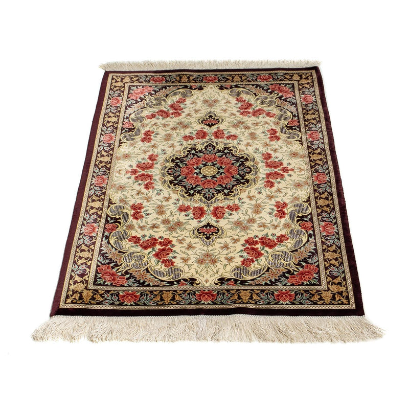 Qom Teppe 93x60cm - Persisk teppe