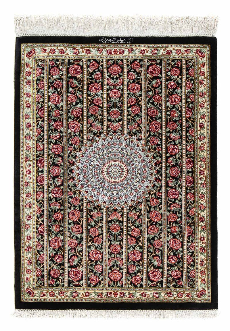 Qom Teppe 78x57cm - Persisk teppe