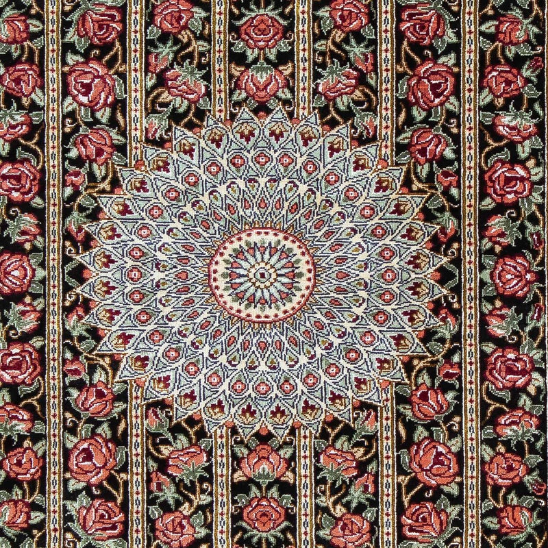 Qom Teppe 78x57cm - Persisk teppe
