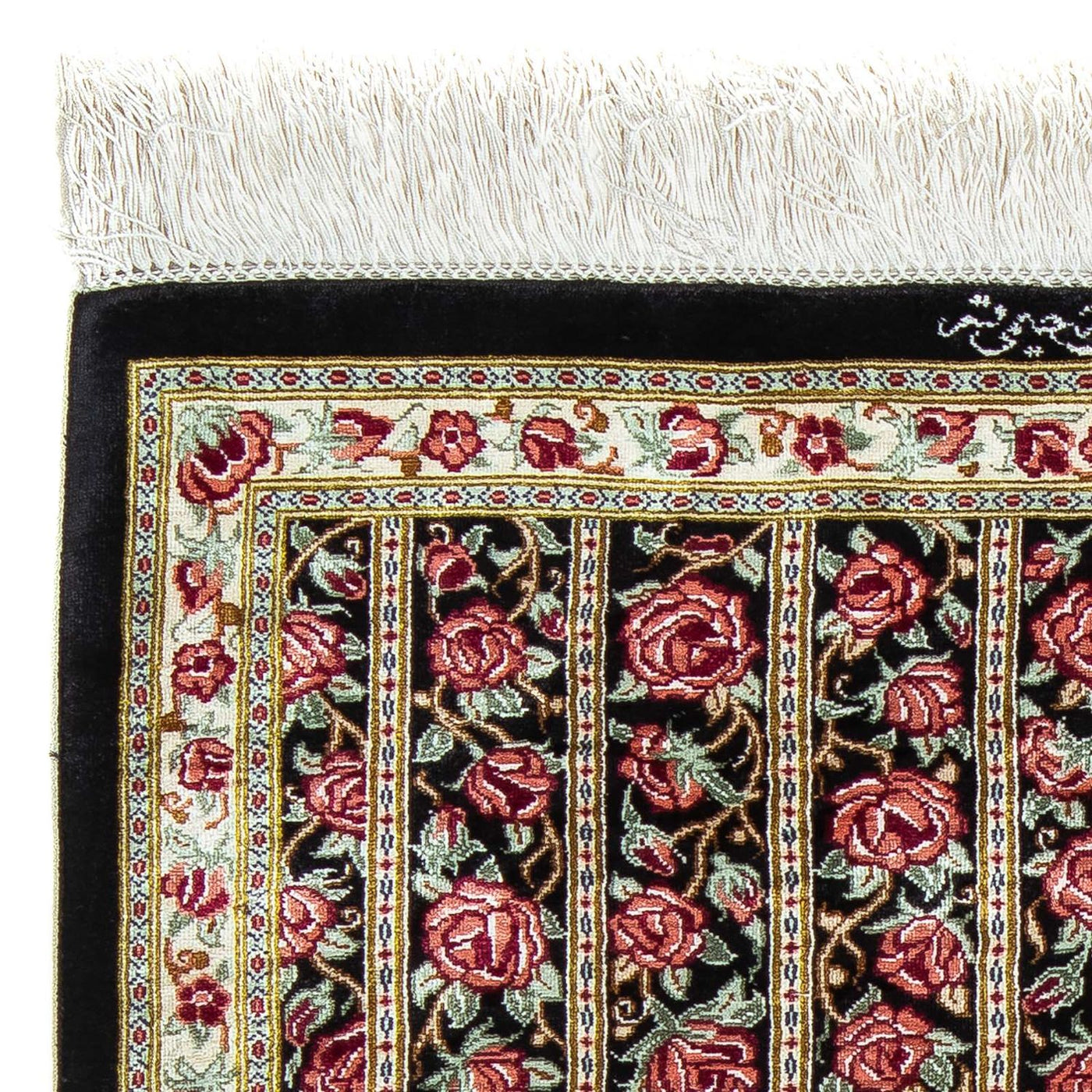Qom Teppe 78x57cm - Persisk teppe
