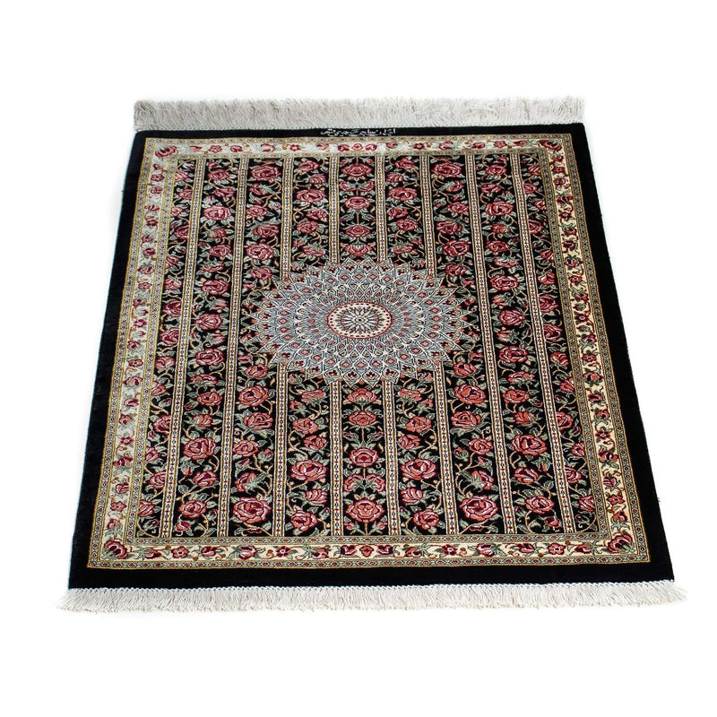 Qom Teppe 78x57cm - Persisk teppe
