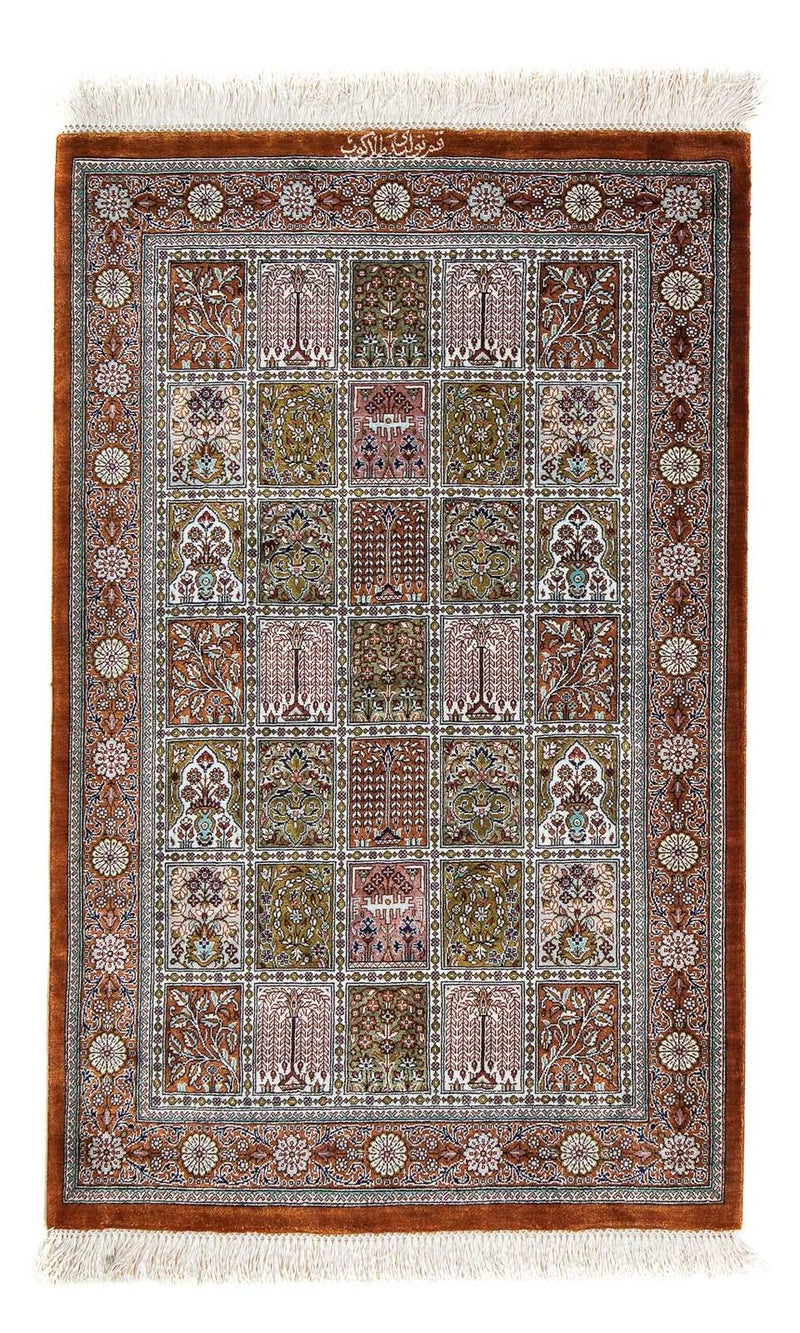 Qom Teppe 92x59cm - Persisk teppe