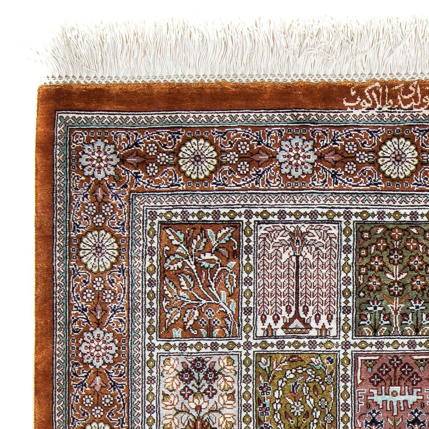 Qom Teppe 92x59cm - Persisk teppe