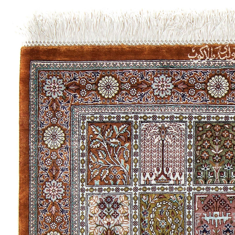Qom Teppe 92x59cm - Persisk teppe