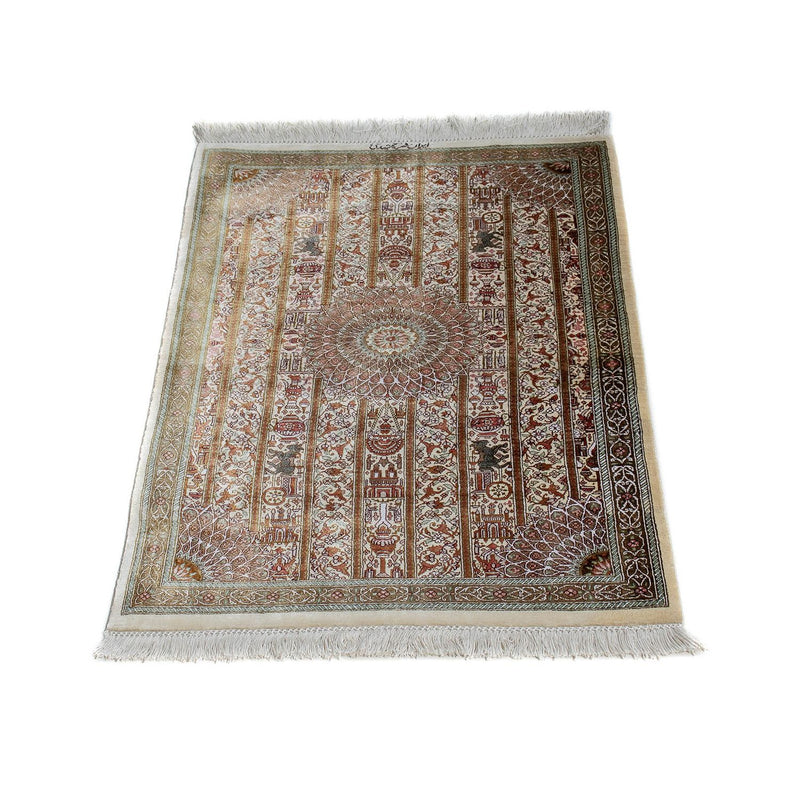 Qom Teppe 59x90cm - Persisk teppe