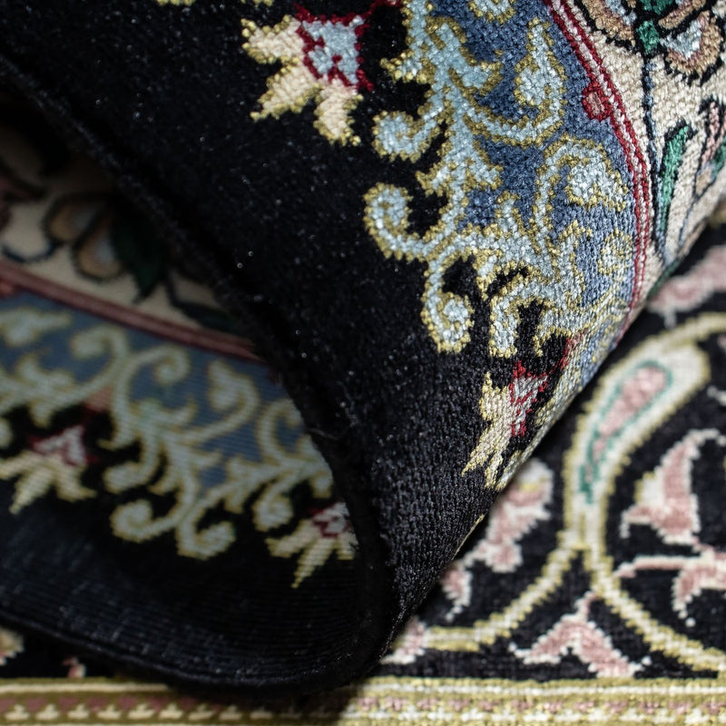 Qom Teppe 94x58cm - Persisk teppe