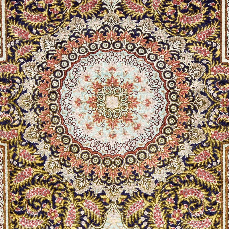Qom Teppe 93x59cm - Persisk teppe