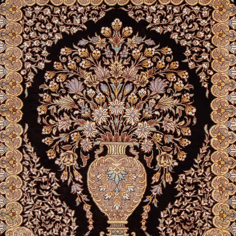 Qom Teppe 90x61cm - Persisk teppe
