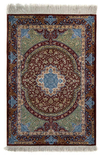 Qom Teppe 90x61cm - Persisk teppe – product image