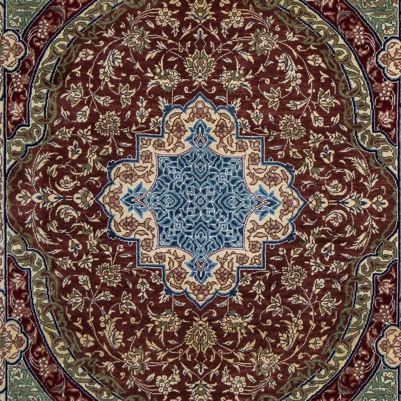 Qom Teppe 90x61cm - Persisk teppe