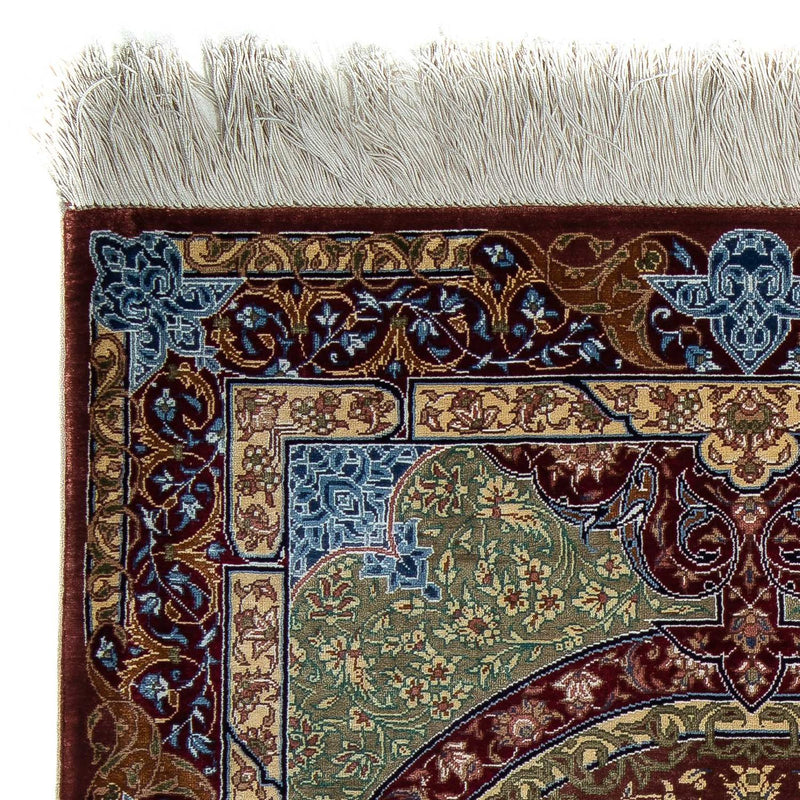Qom Teppe 90x61cm - Persisk teppe