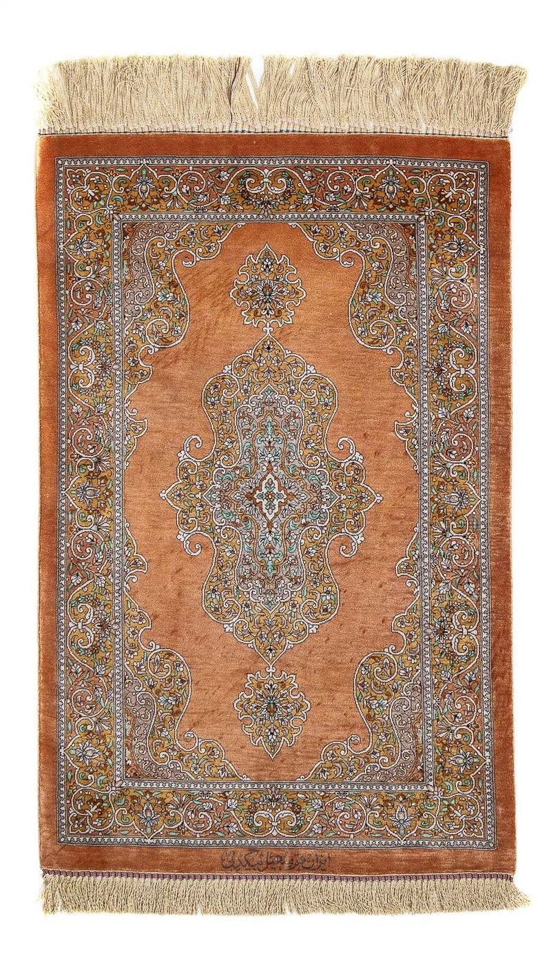 Qom Teppe 96x59cm - Persisk teppe