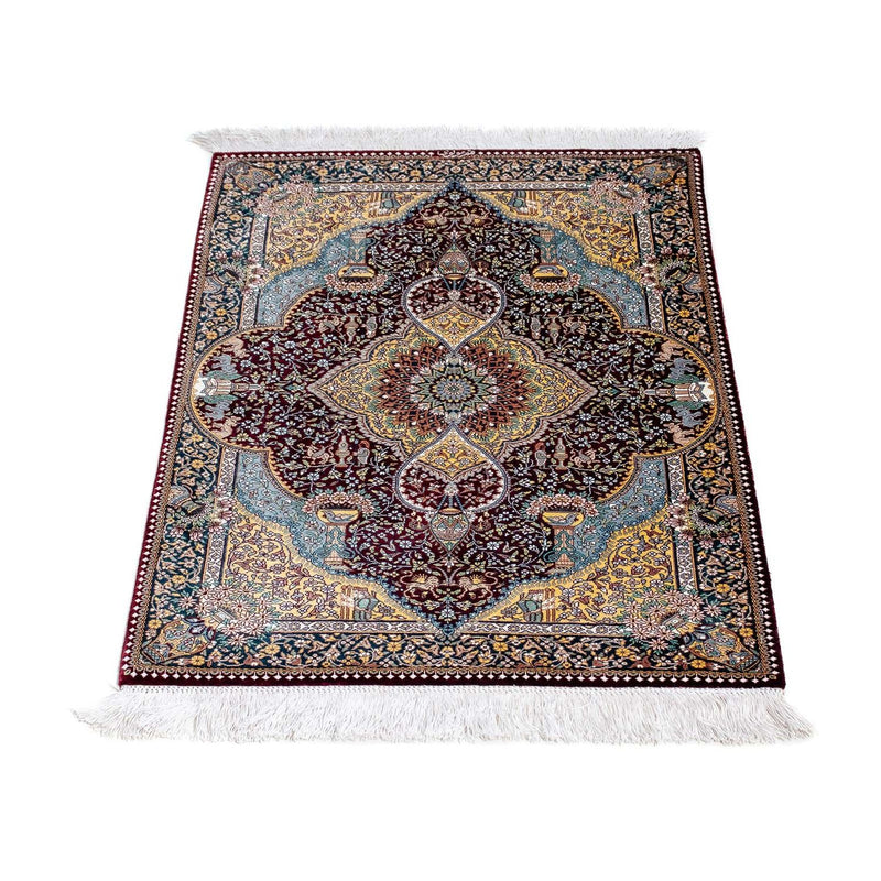 Qom Teppe 87x60cm - Persisk teppe