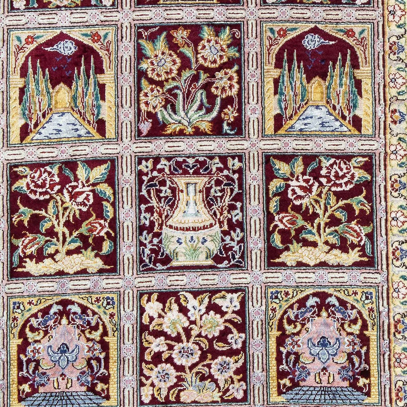 Qom Teppe 60x86cm - Persisk teppe