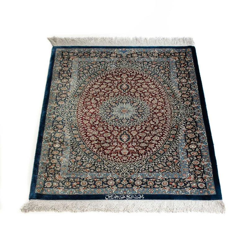 Qom Teppe 89x59cm - Persisk teppe