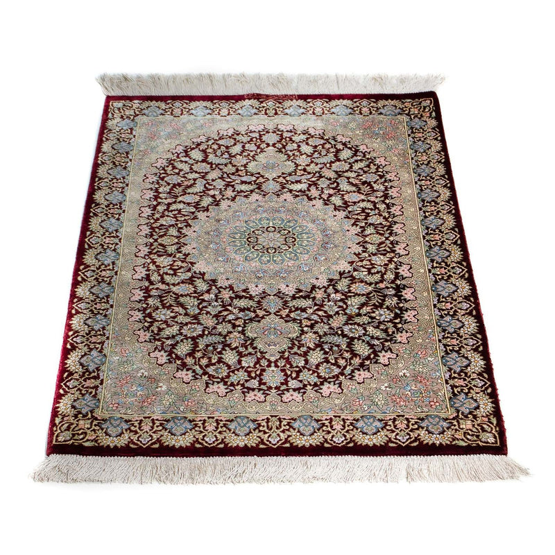 Qom Teppe 88x57cm - Persisk teppe