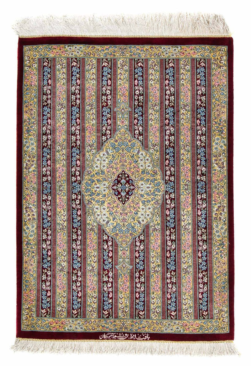 Qom Teppe 86x60cm - Persisk teppe