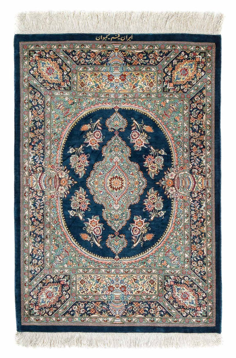 Qom Teppe 62x91cm - Persisk teppe