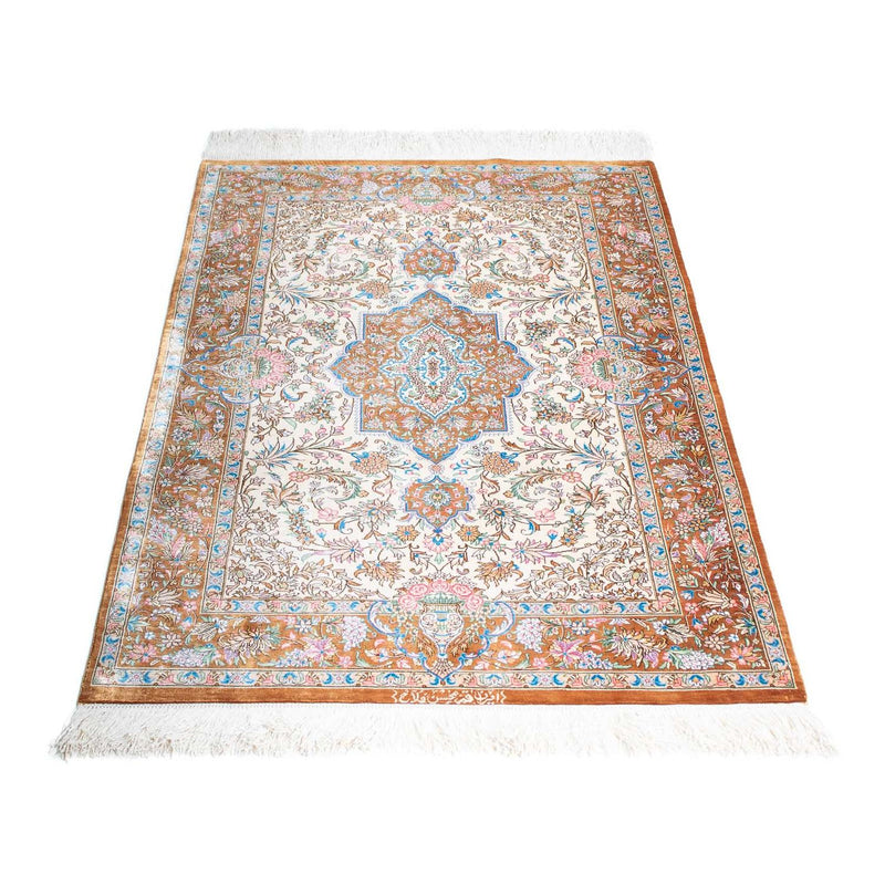 Qom Teppe 79x124cm - Persisk teppe