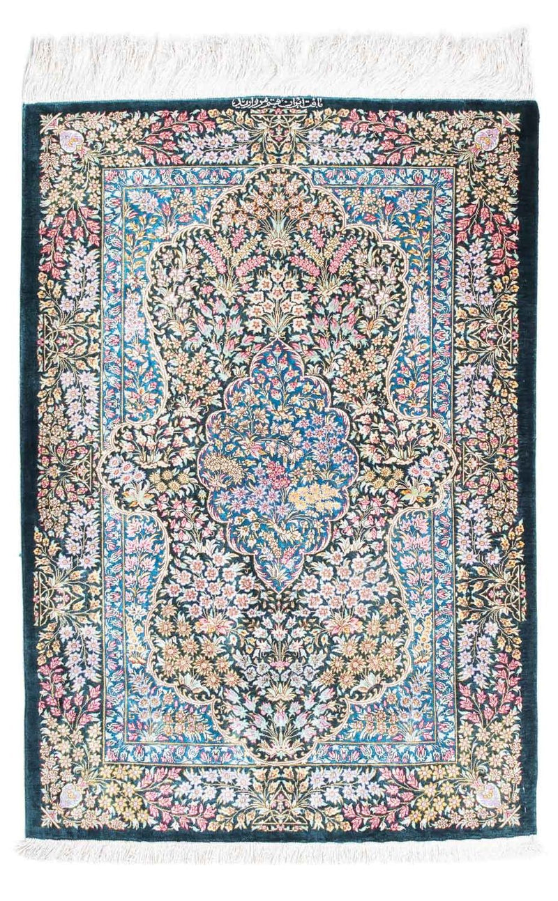 Qom Teppe 119x81cm - Persisk teppe