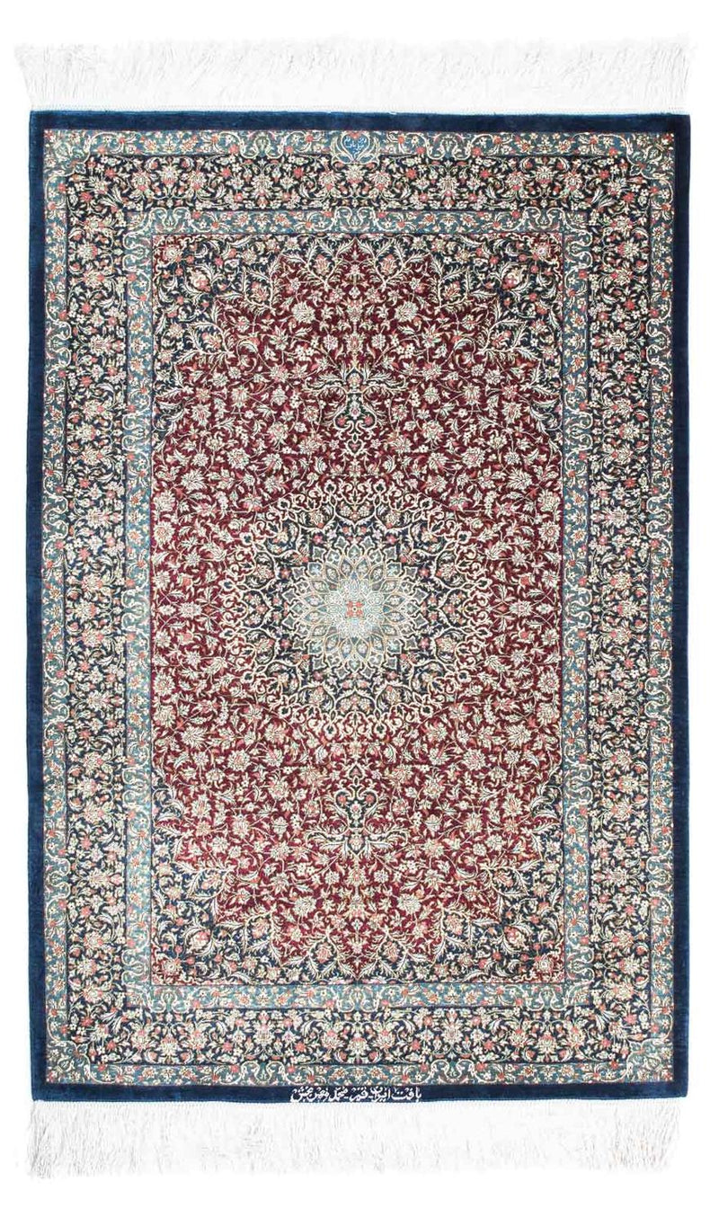 Qom Teppe 118x77cm - Persisk teppe