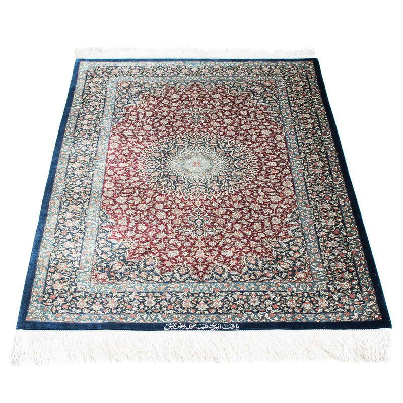 Qom Teppe 118x77cm - Persisk teppe