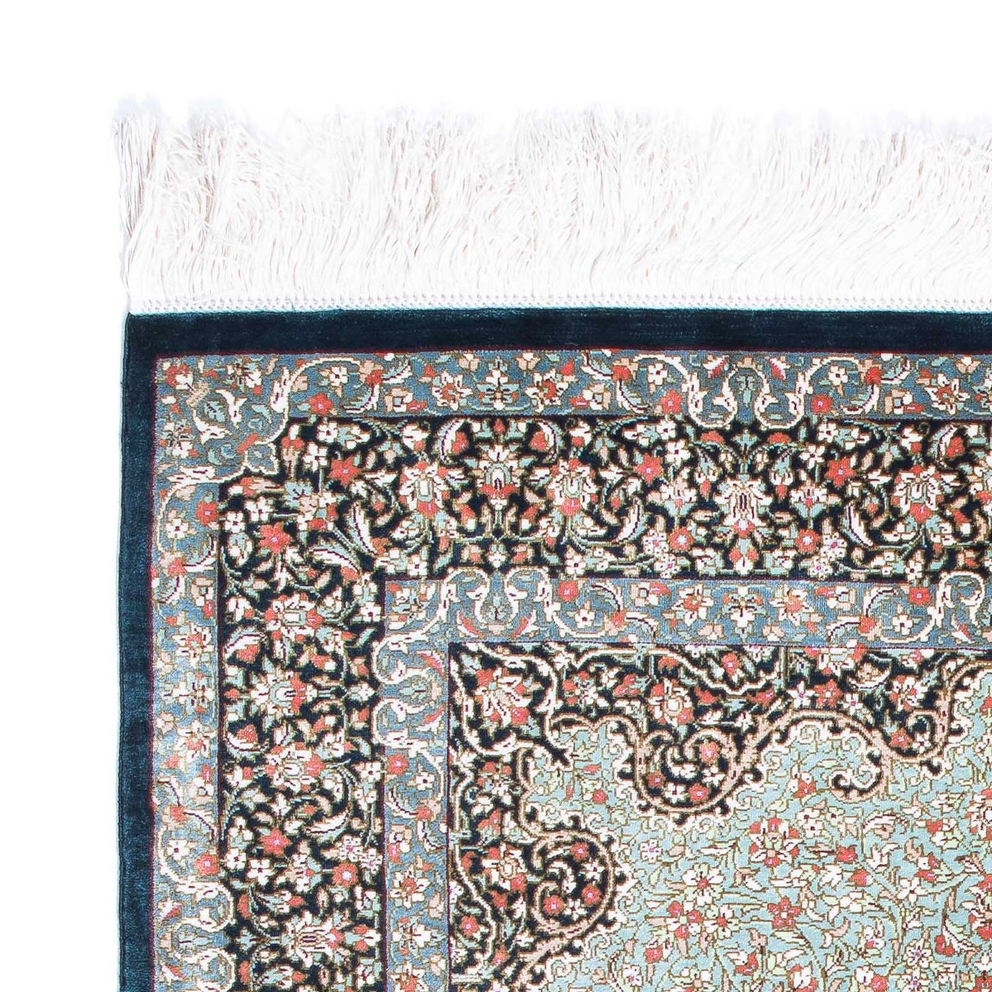 Qom Teppe 121x77cm - Persisk teppe