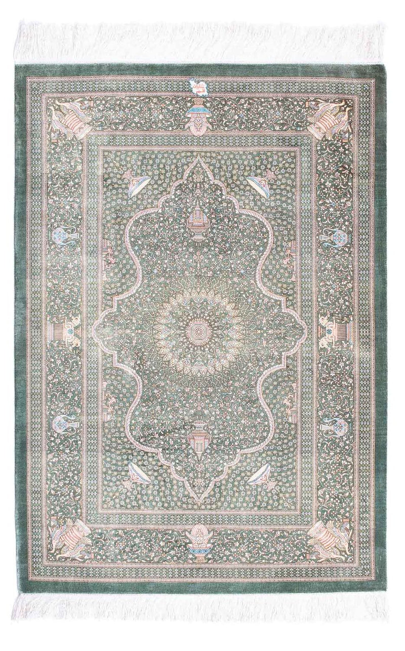 Qom Teppe 120x83cm - Persisk teppe