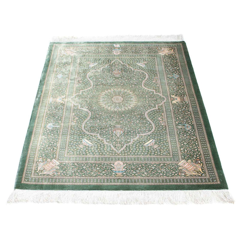 Qom Teppe 120x83cm - Persisk teppe