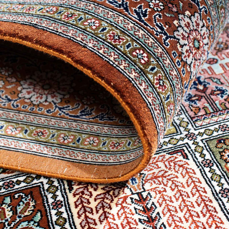 Qom Teppe 82x124cm - Persisk teppe - flerfarget