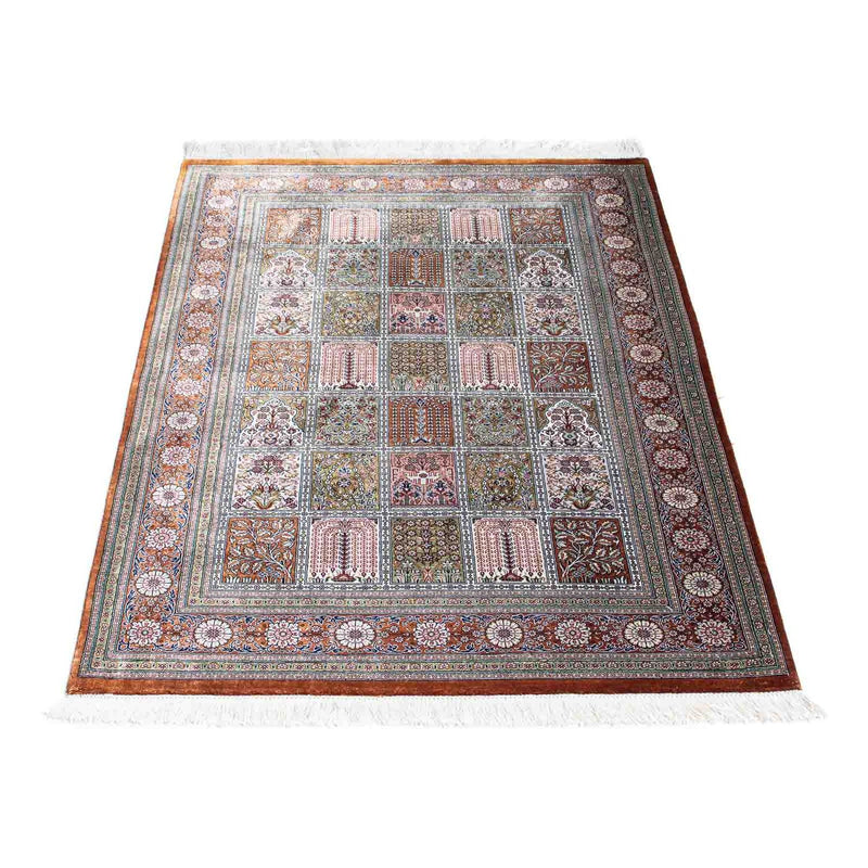 Qom Teppe 82x124cm - Persisk teppe - flerfarget