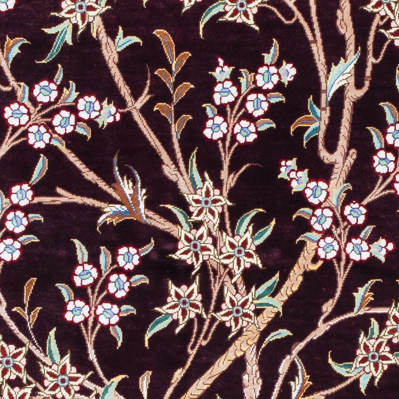 Qom Teppe 123x79cm - Persisk teppe