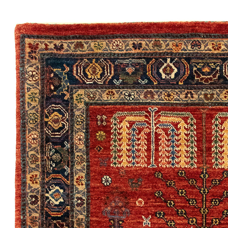 Gabbeh teppe - Kashkuli persisk teppe - 120 x 85 cm - mørk rød