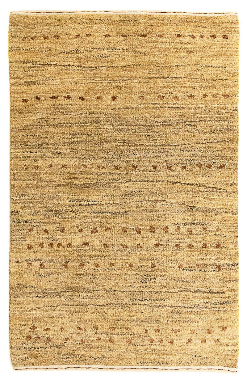 Indo Gabbeh Teppe 95x60cm - Perserteppich Wollteppich
