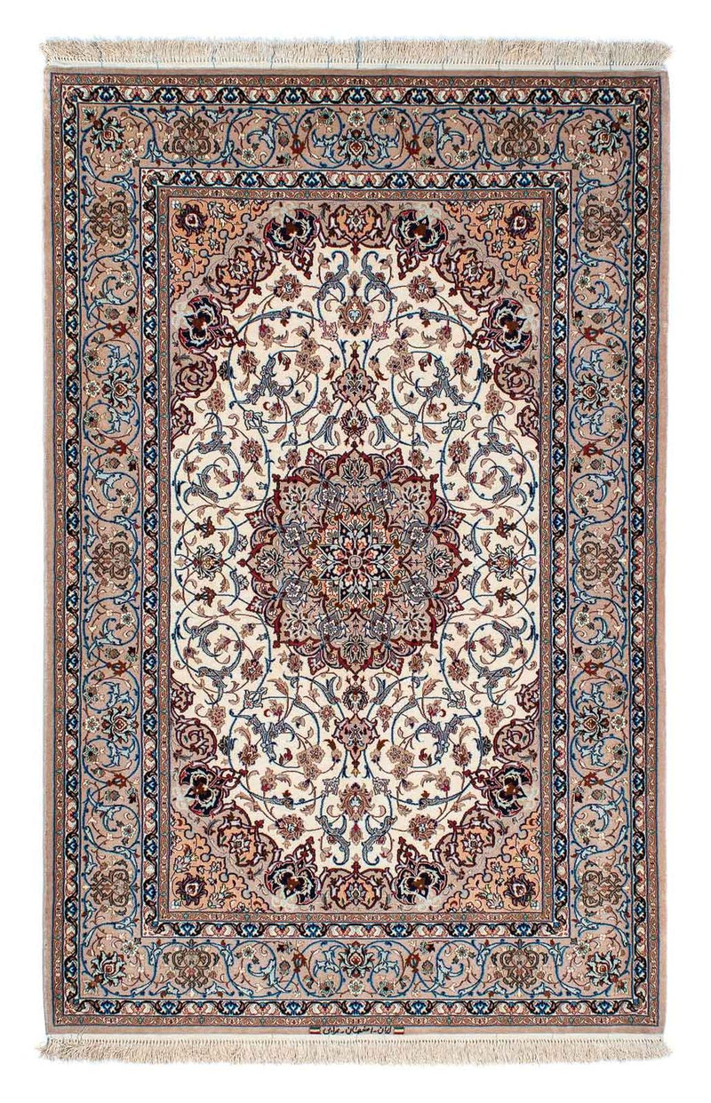 Qom silke Teppe 202x128cm - Persisk teppe