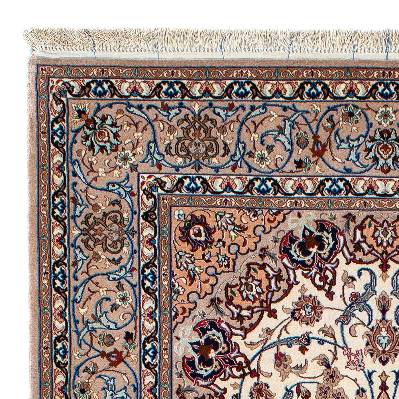 Qom silke Teppe 202x128cm - Persisk teppe