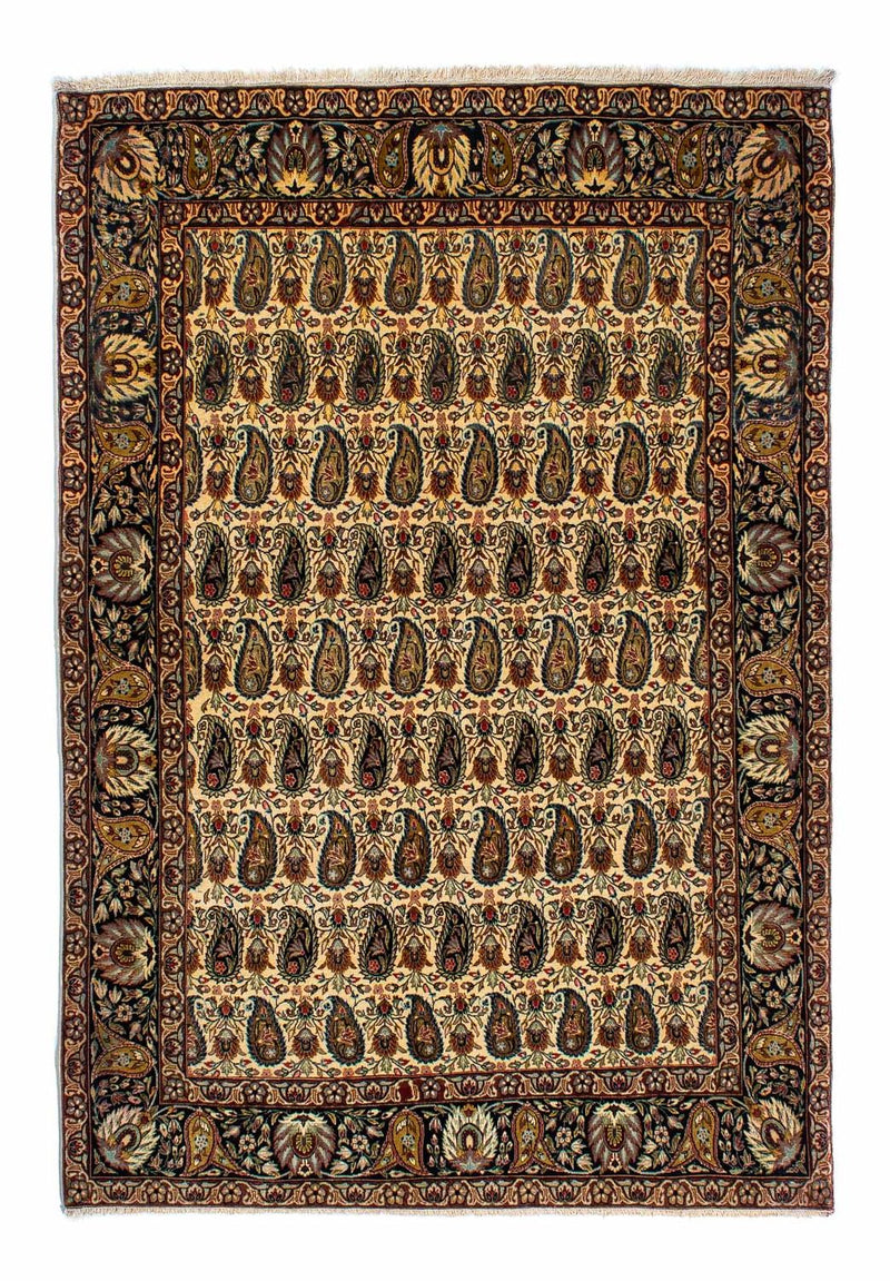 Qom silke Teppe 195x135cm - Persisk teppe