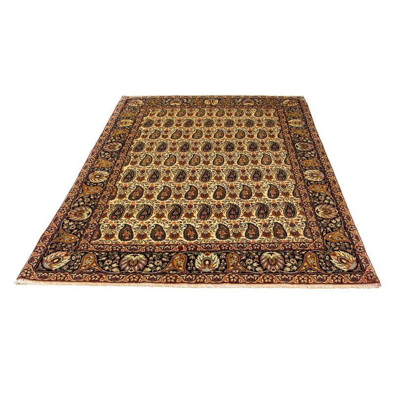 Qom silke Teppe 195x135cm - Persisk teppe