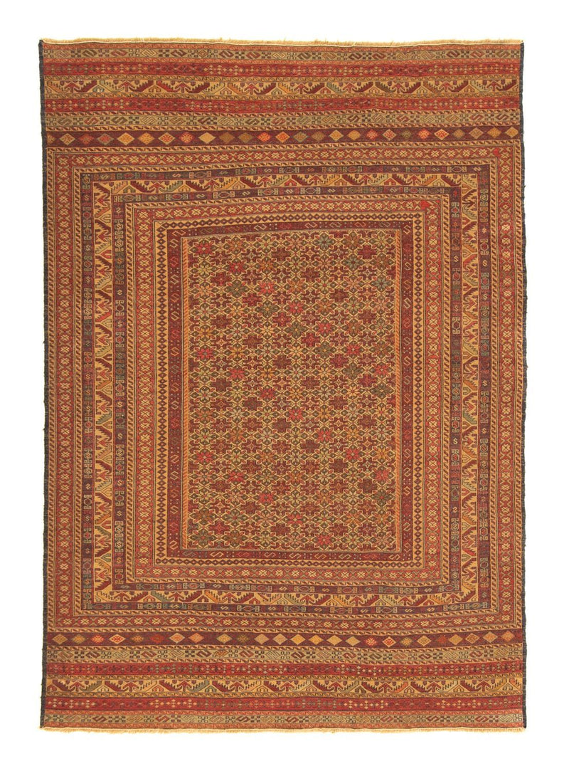 Kelimteppe - Orientalsk - 173 x 127 cm - flerfarget