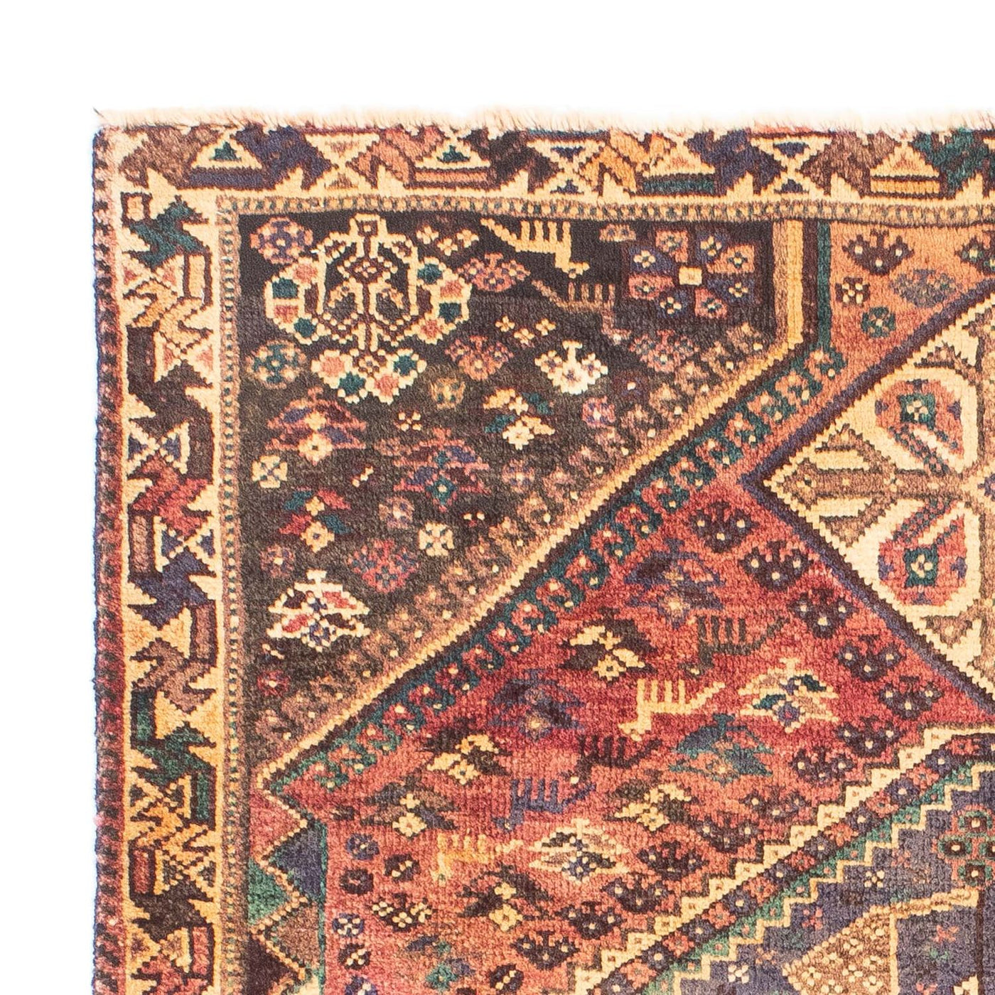 Shiraz Teppe 155x113cm - Persisk teppe