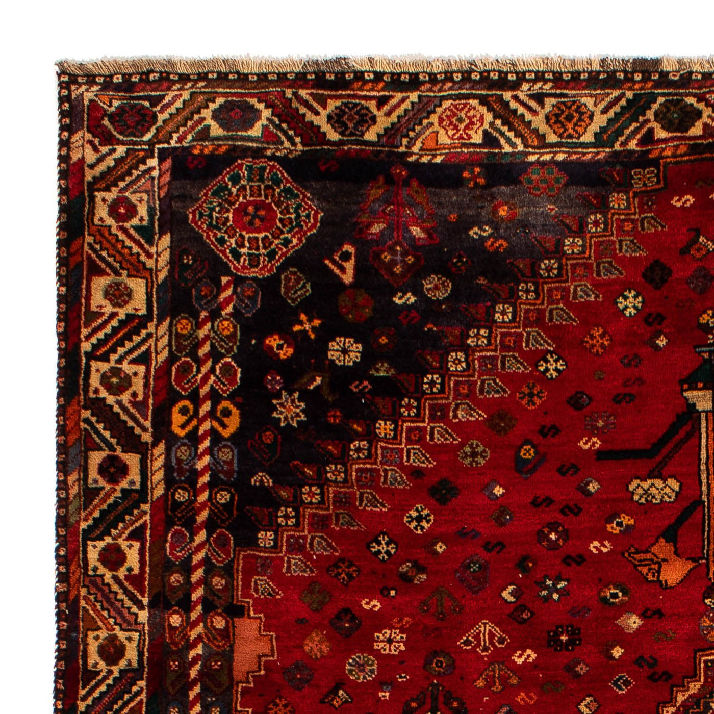 Shiraz Teppe 296x203cm - Persisk teppe