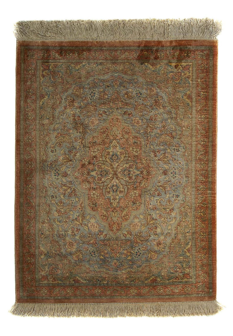 Qom Teppe 57x76cm - Persisk teppe
