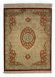 Qom Teppe 78x58cm - Persisk teppe