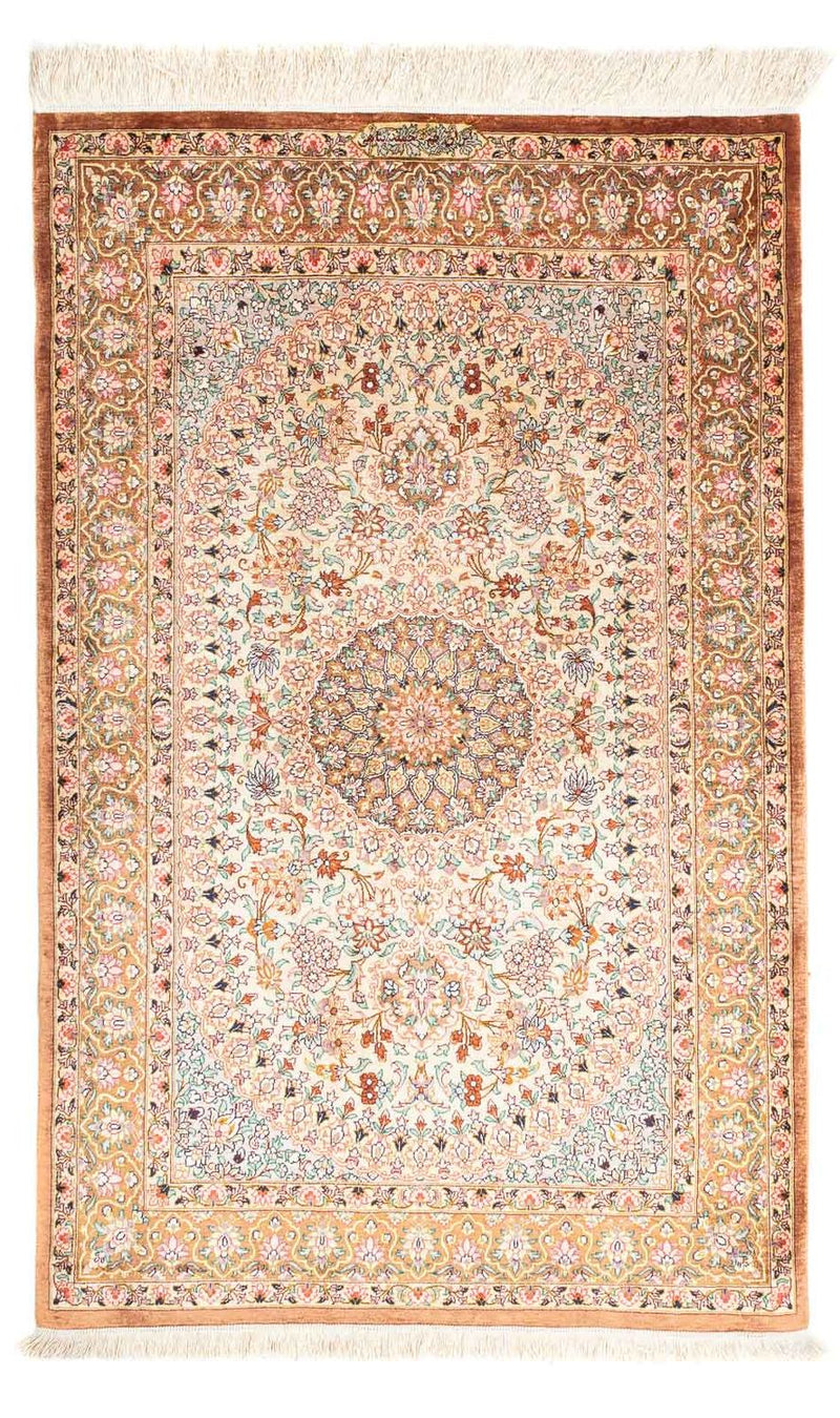 Qom Teppe 123x76cm - Persisk teppe