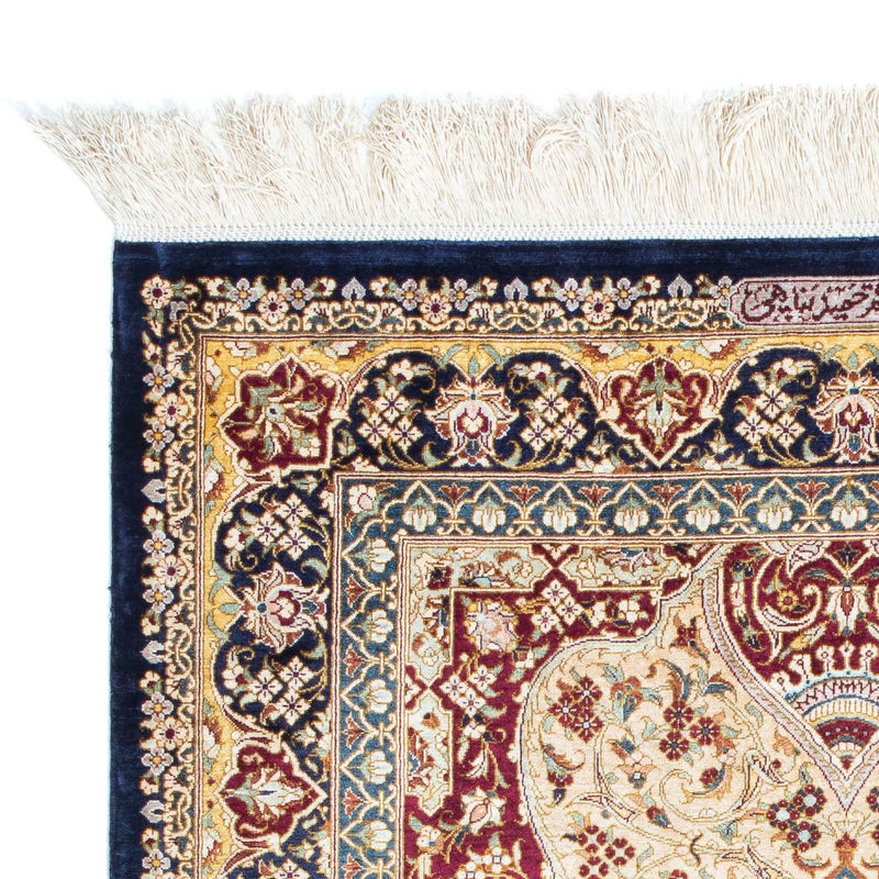 Qom Teppe 77x123cm - Persisk teppe