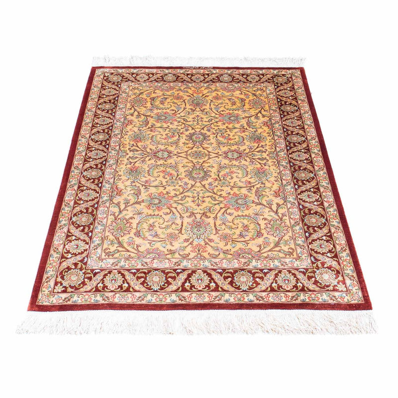 Qom Teppe 123x83cm - Persisk teppe