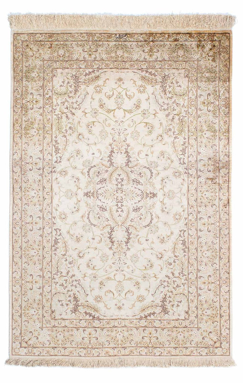 Qom Teppe 99x147cm - Persisk teppe