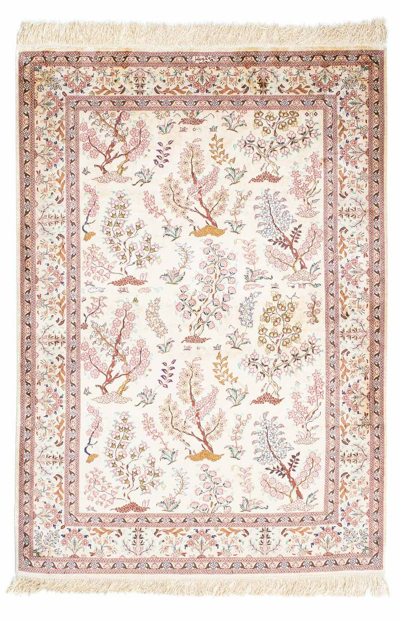 Qom Teppe 146x104cm - Persisk teppe